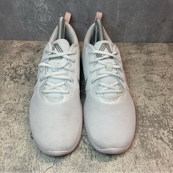 Nike Flex Experience Run Running Shoes Womens sz 11 - white and pink - Picture 2 of 7